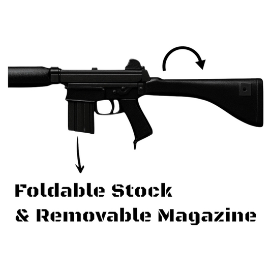 AR18 1:3 scale firearm cold war era kit