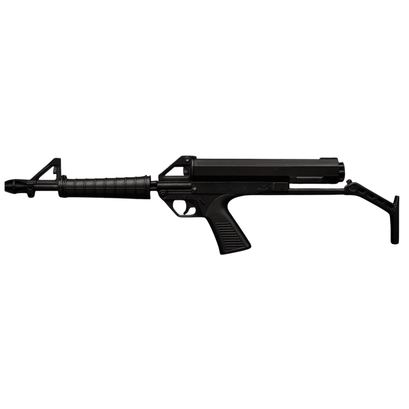 Space Cat M100 — 1:3 scale miniature SMG kit — cold, neat, museum-ready