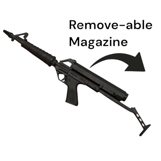 Space Cat M100 — 1:3 scale miniature SMG kit — cold, neat, museum-ready