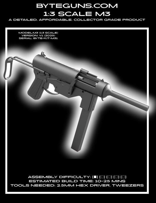 How to assemble you're NEW M3 /M3a1 grease gun /