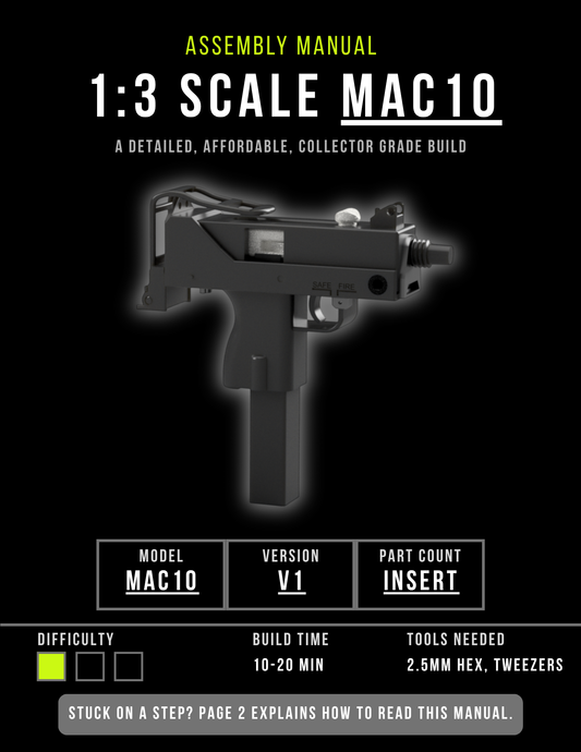 How to Assemble Your NEW Miniature Mac 10 Kit