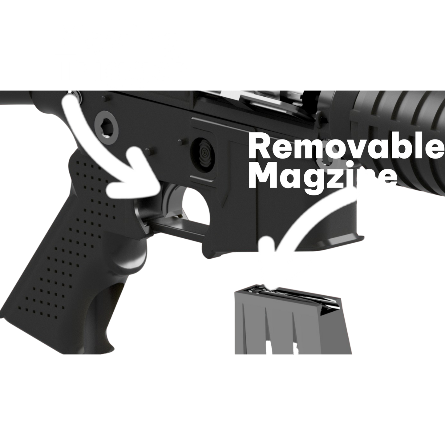 M16 / AR15 Series 1:3 Scale Firearm Kit