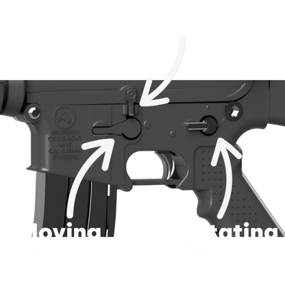 M16 / AR15 Series 1:3 Scale Firearm Kit