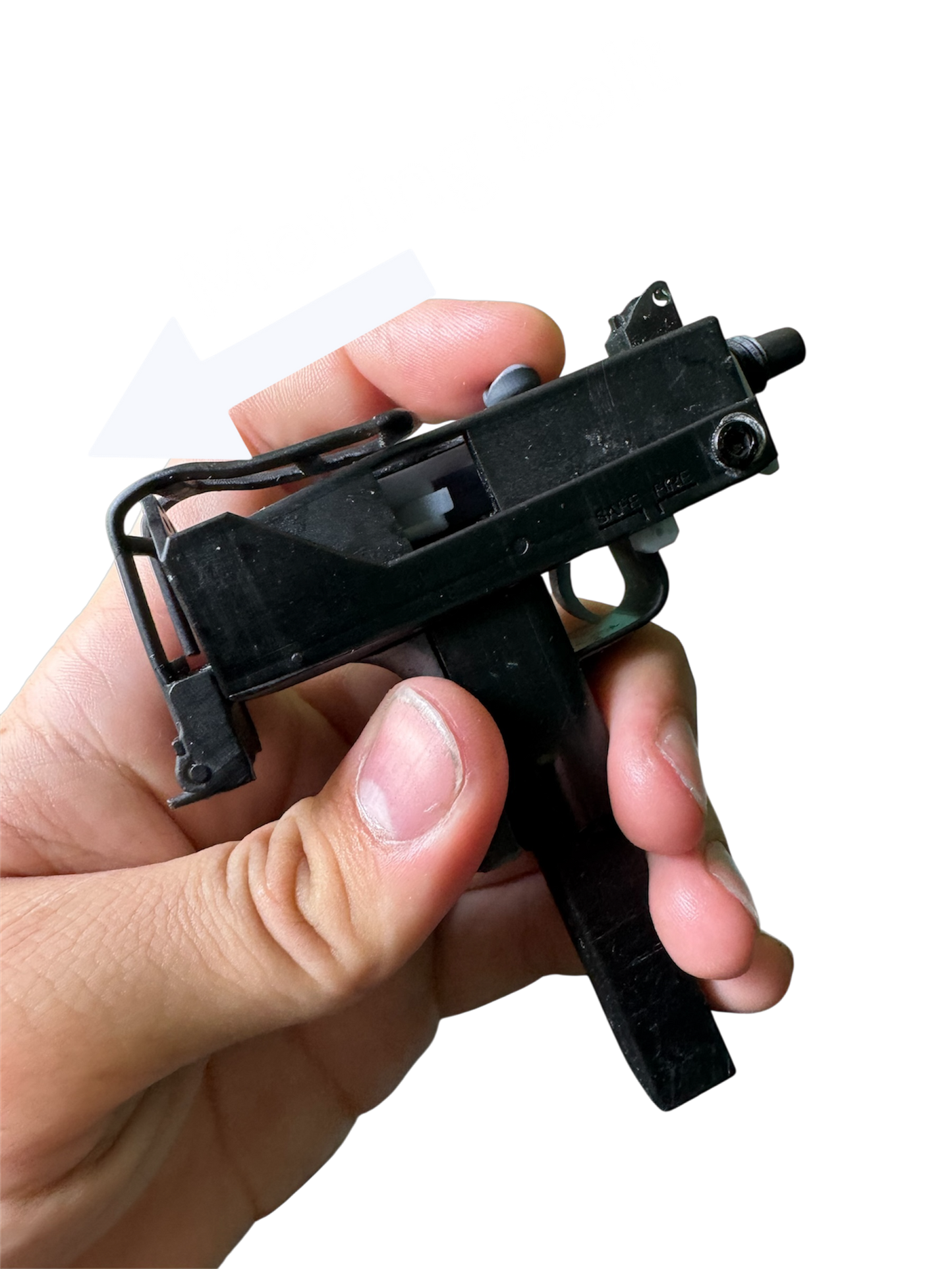 MAC 10 - Style Mini Gun Replica— 1:3 Scale Kit