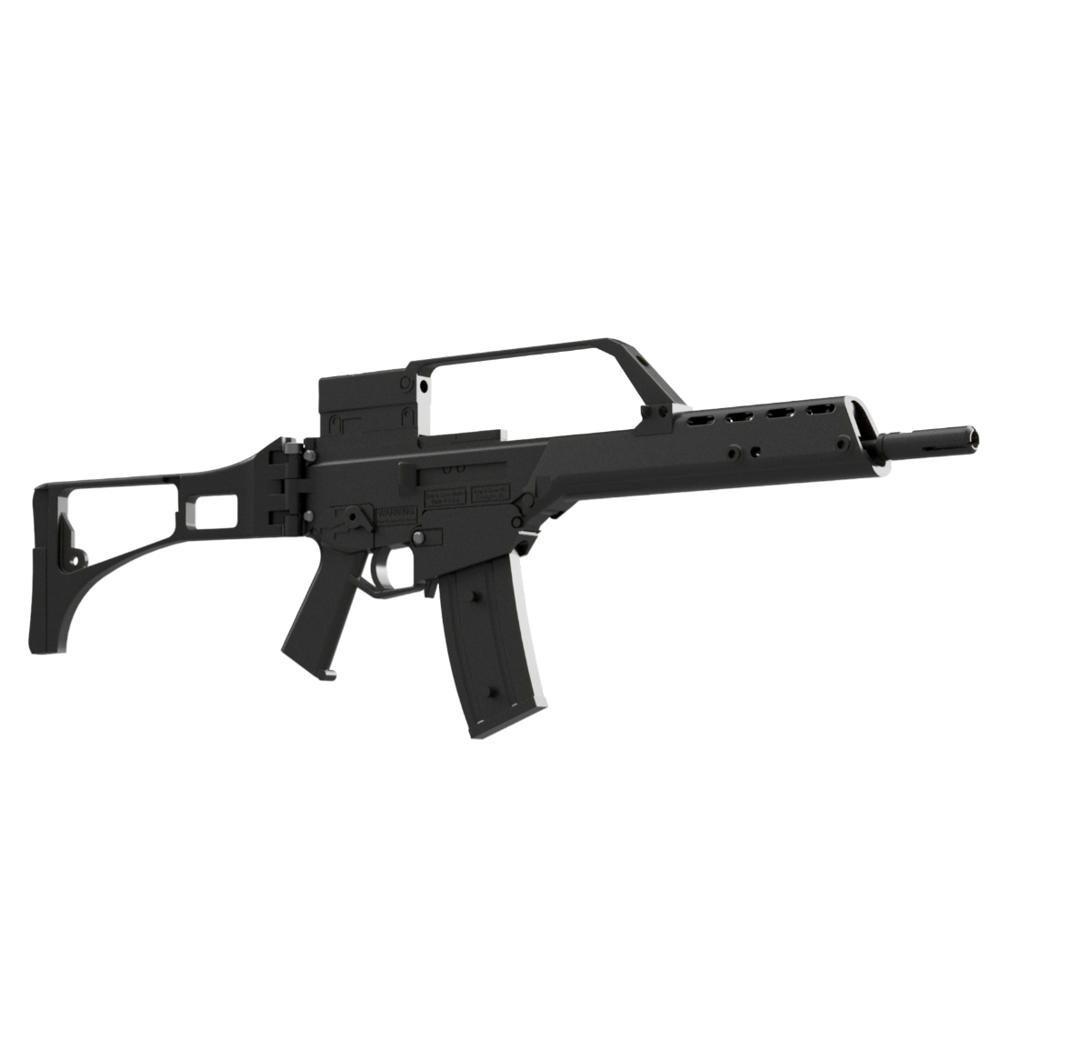 K63G 1:3 Scale Gun Kit - High Detail & Moving Parts!