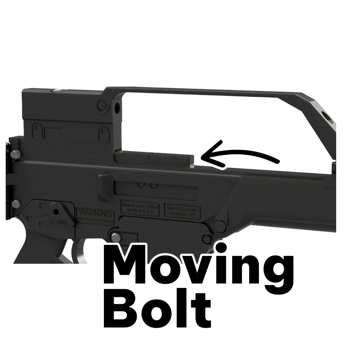 K63G 1:3 Scale Gun Kit - High Detail & Moving Parts!