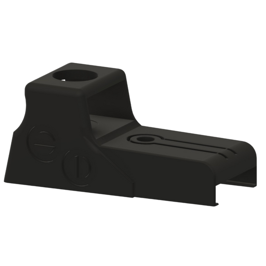 ByteGuns 1:3 scale black resin reflex sight accessory for Picatinny rail model kits