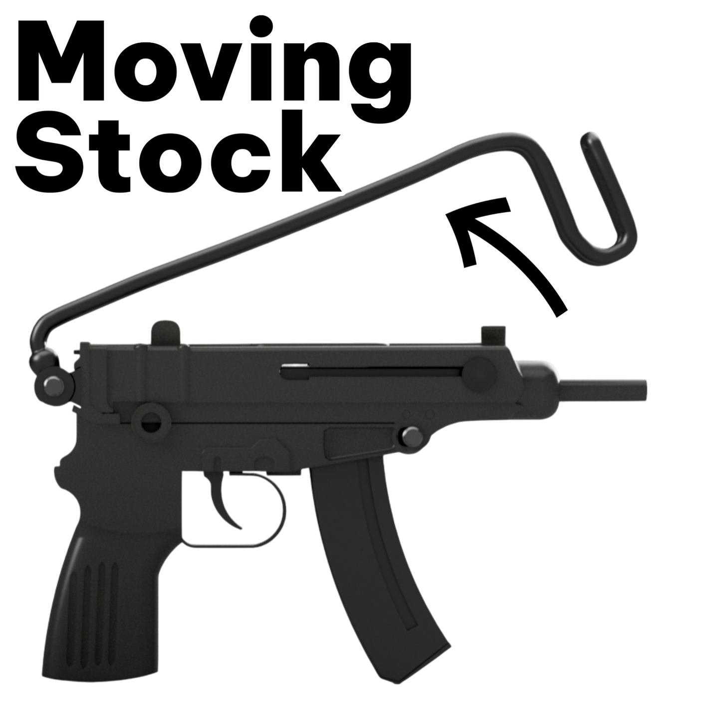 1:3 Scale VZ61 Skoprion Kit Gun
