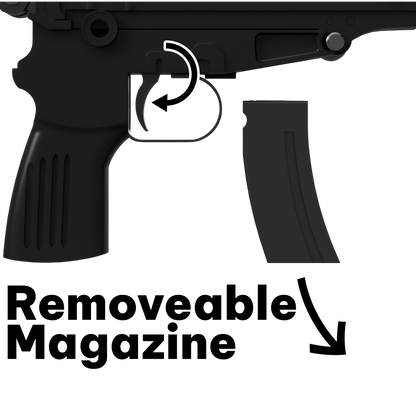 1:3 Scale VZ61 Skoprion Kit Gun