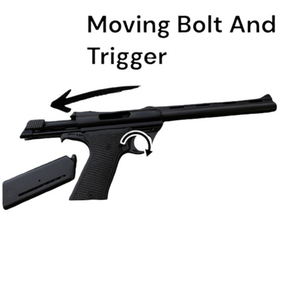 Automag .44cal 1:3 scale pistol kit Dirty Harry