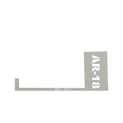 AR18 Display Stand For ByteGuns AR18series PDW rifle