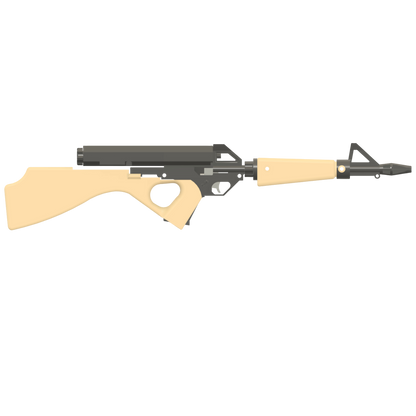 Space Cat M100 — 1:3 scale miniature SMG kit — cold, neat, museum-ready