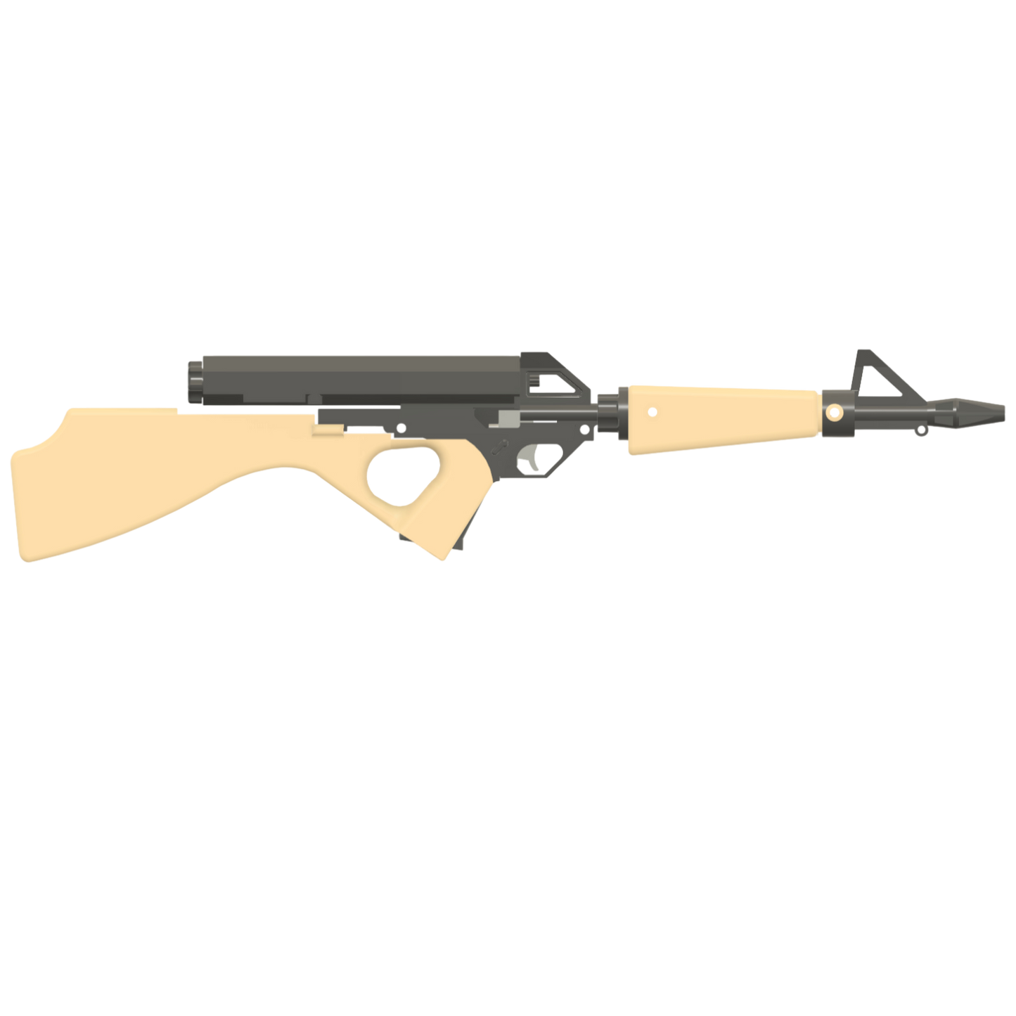 Space Cat M100 Series add-on and modifications for ByteGuns 1:3 Scale Model Gun