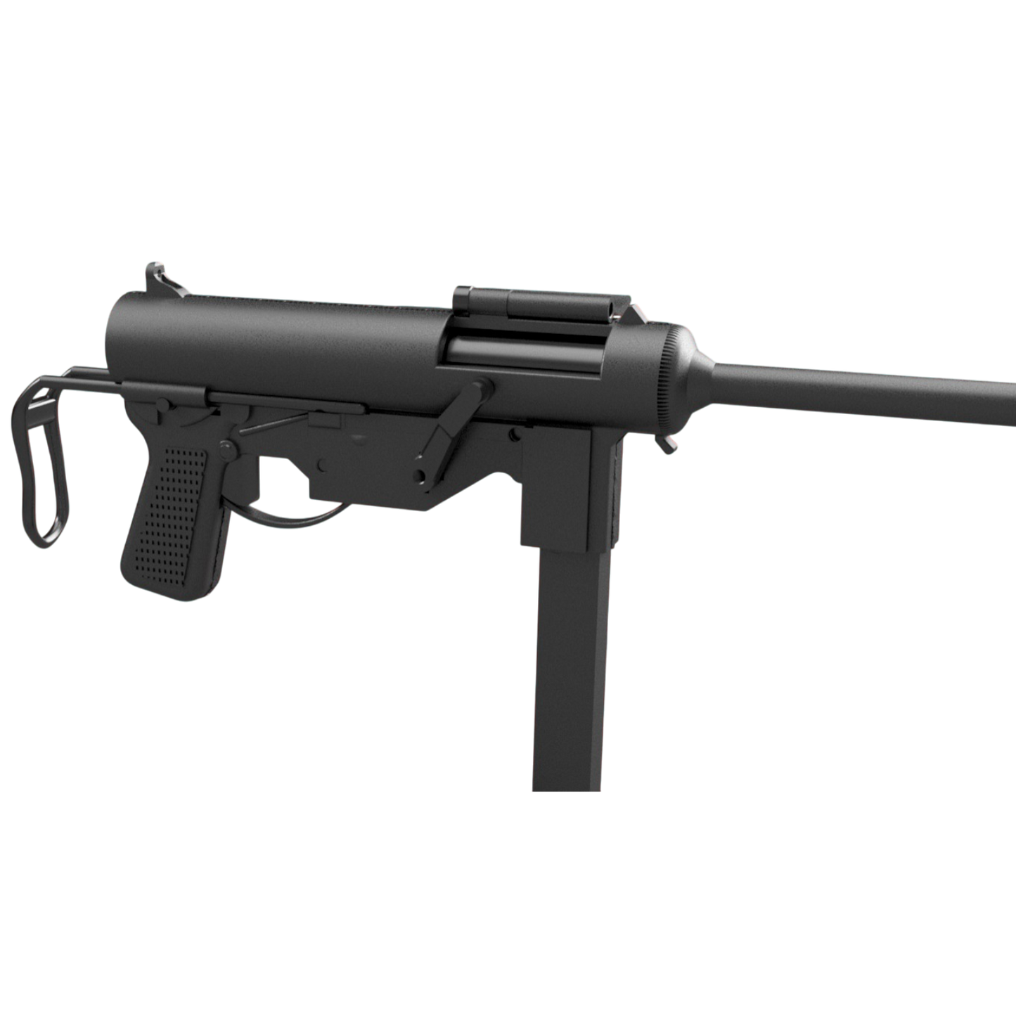 M3 WW2 Grease Gun 1:3 Scale Gun Kit / M3A1 / OSS Variant | ByteGuns