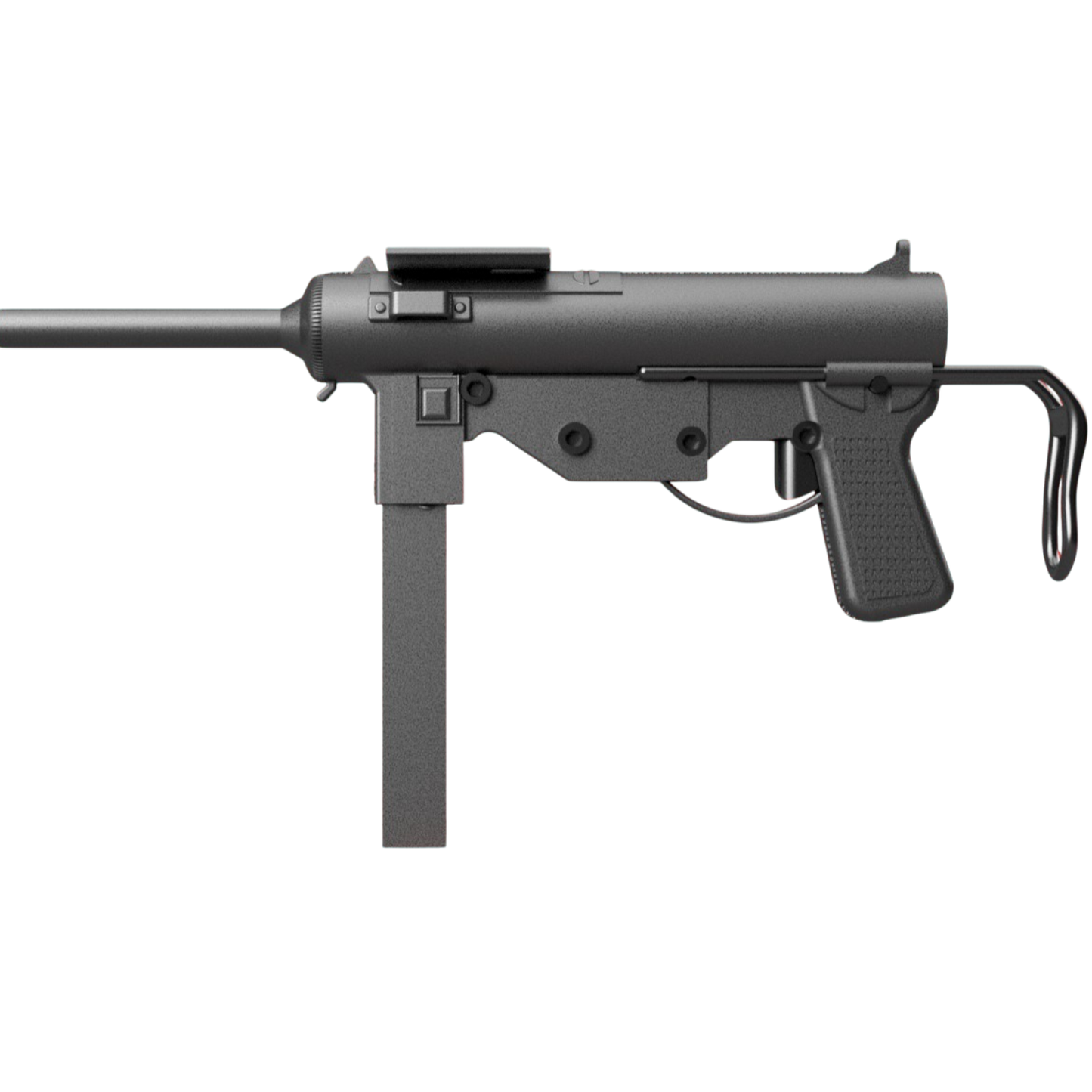 M3 WW2 Grease Gun 1:3 Scale Gun Kit / M3A1 / OSS Variant | ByteGuns
