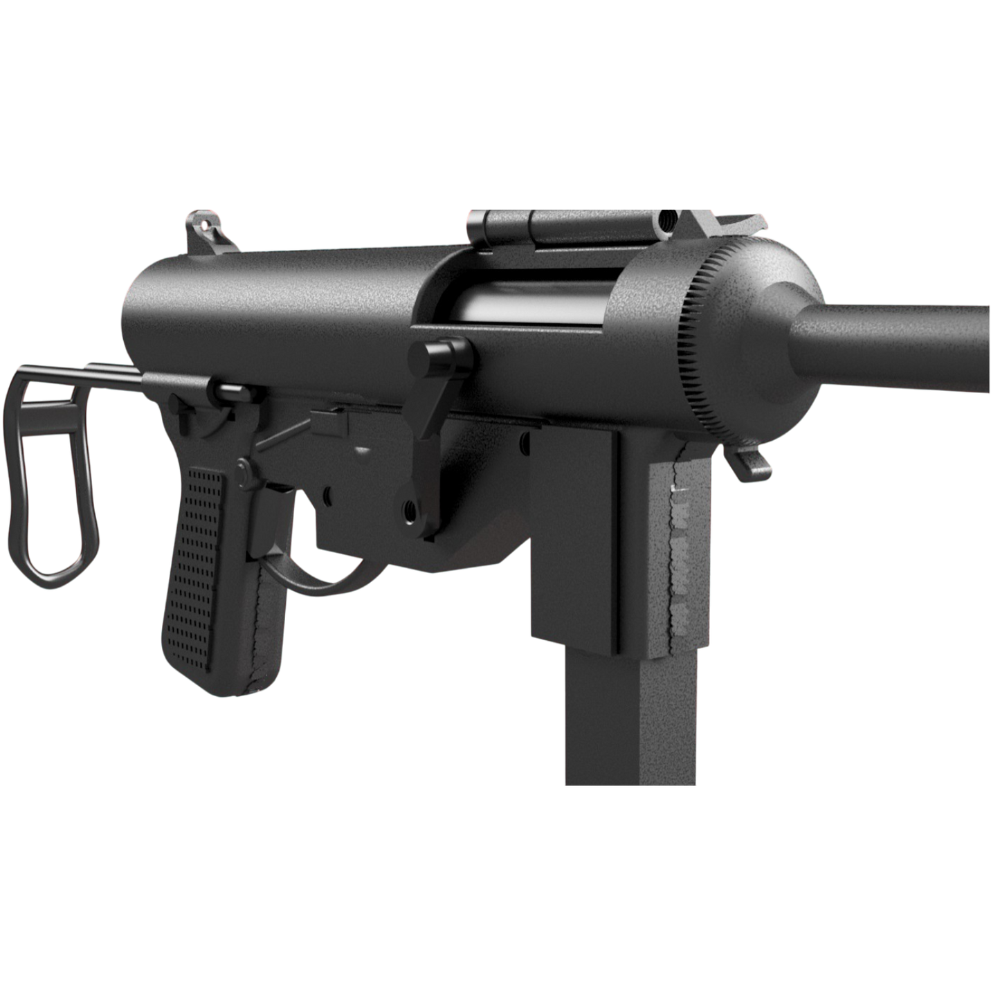 M3 WW2 Grease Gun 1:3 Scale Gun Kit / M3A1 / OSS Variant | ByteGuns