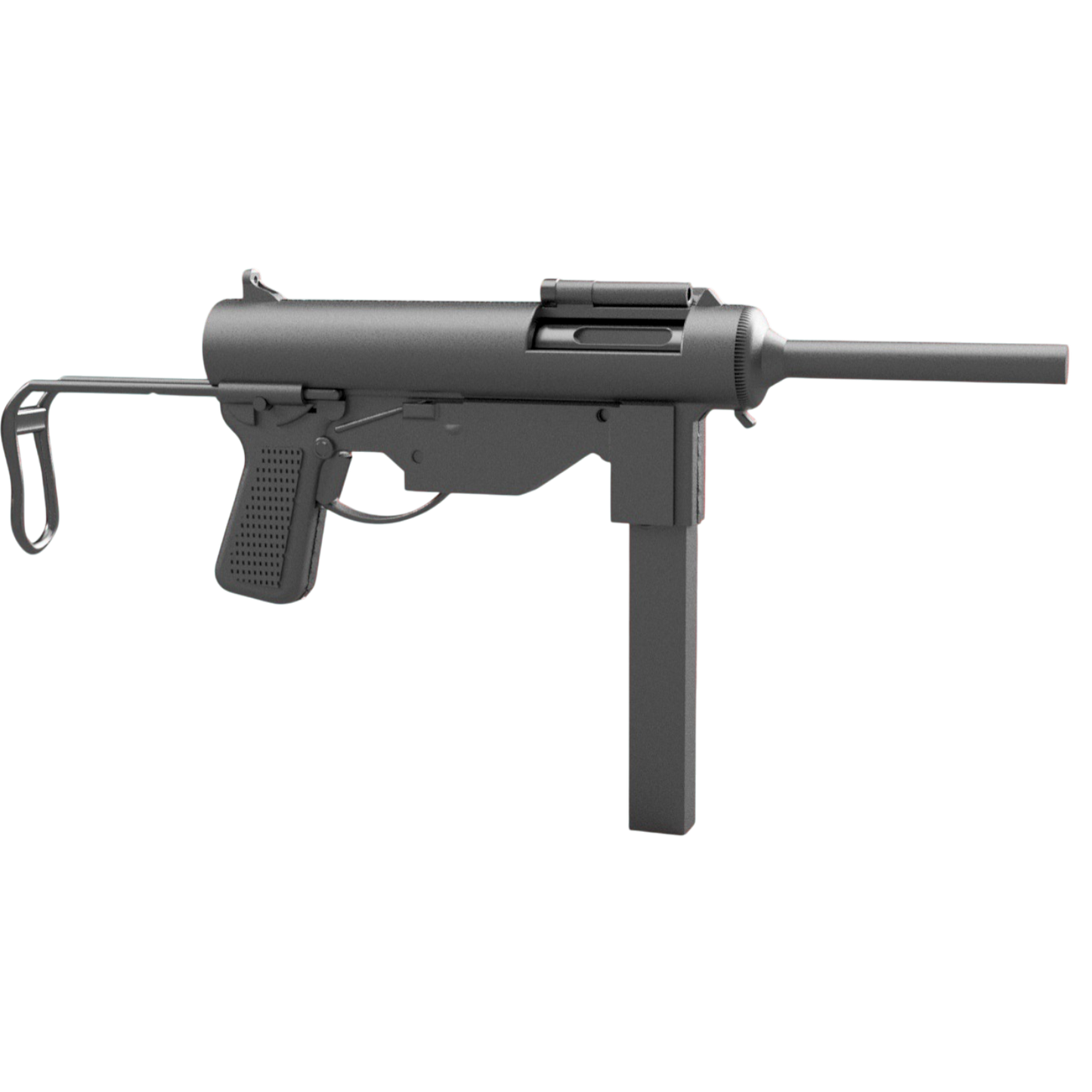 M3 WW2 Grease Gun 1:3 Scale Gun Kit / M3A1 / OSS Variant | ByteGuns