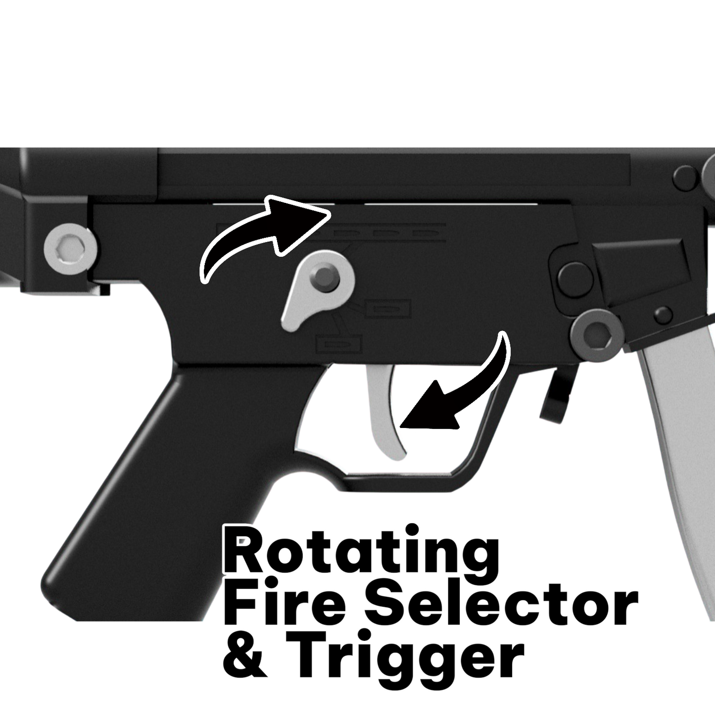 SMG-5 ByteGun 1:3 scale Firearm Kit / SMG5a2 / SMG5a3 / SMG5SD / SMG5K